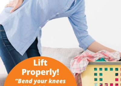 Lift properly